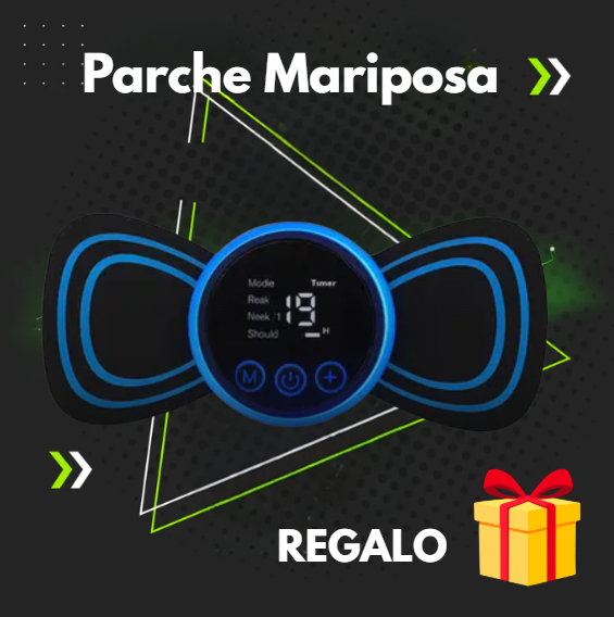 Pack Recuperación Completa – EMS Masajeador Muscular + Masajeador de Pies + ¡Parche Mariposa DE REGALO! 🎁