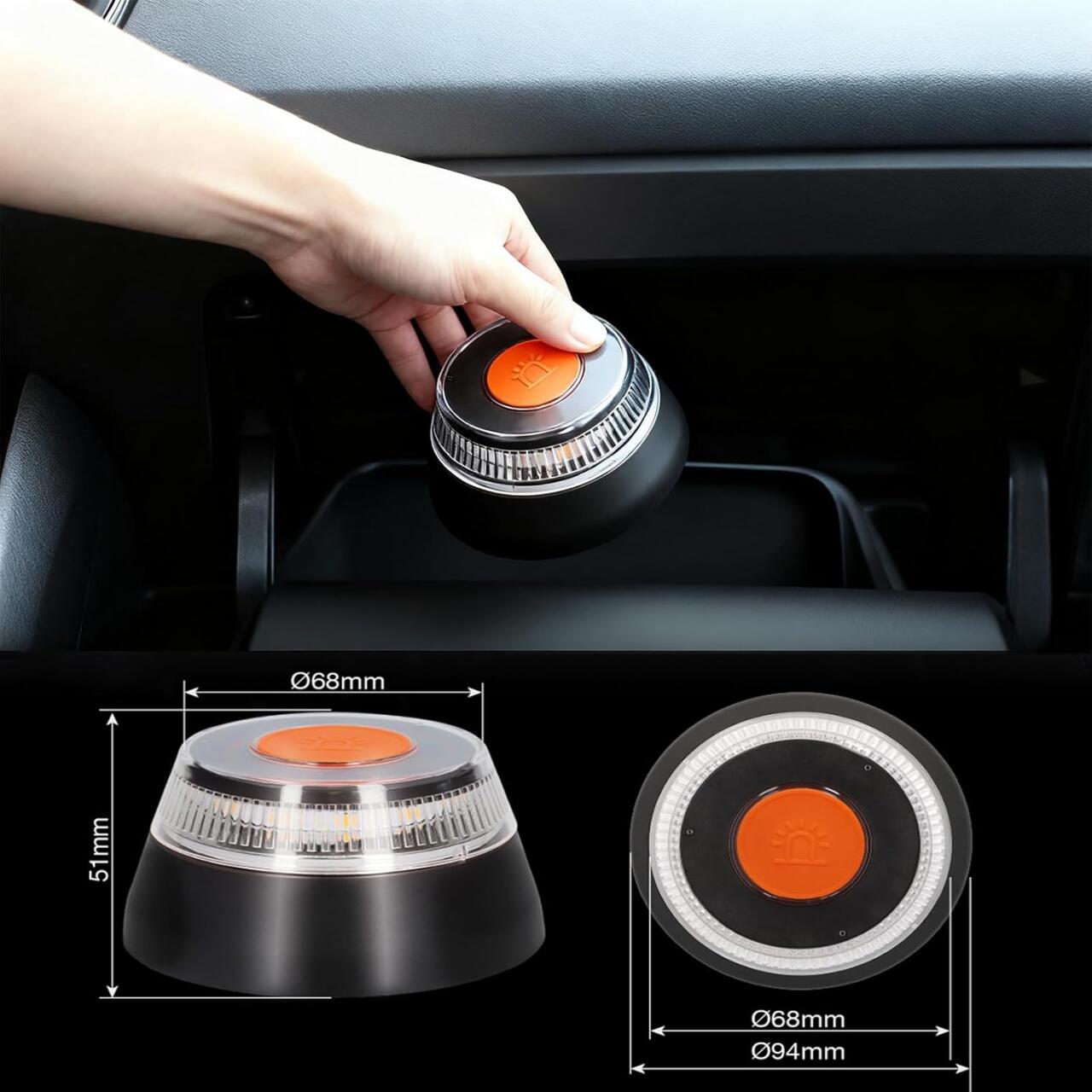 Baliza V16 Conectada DGT 3.0™ – OFICIAL HOMOLOGADA PACK 2x1 (2 UNIDADES)