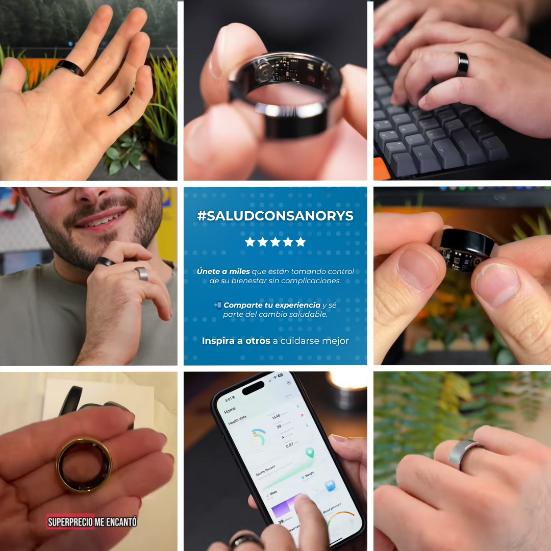 SmartRing™ – Tecnología y Estilo en un Solo Anillo Inteligente