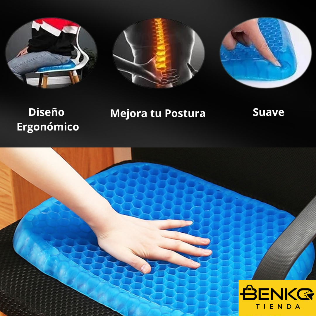 OrtoGel™ – El cojín ortopédico que elimina el dolor y transforma tu comodidad diaria