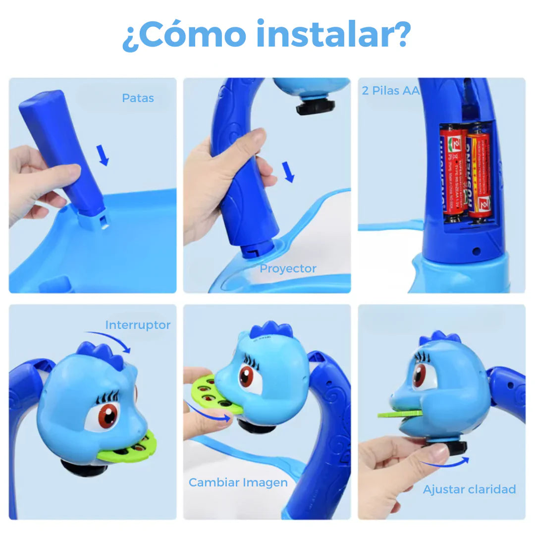 Proyector Mágico™ – Dibujo, Creatividad y Diversión sin Pantallas