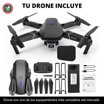 Drone W8 Pro Max™ – Doble Cámara 4K Para Ver El Mundo Desde Las Alturas