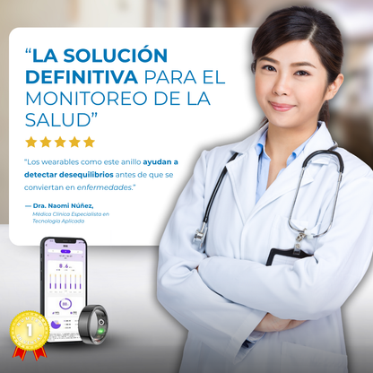 SmartRing™ – Tecnología y Estilo en un Solo Anillo Inteligente