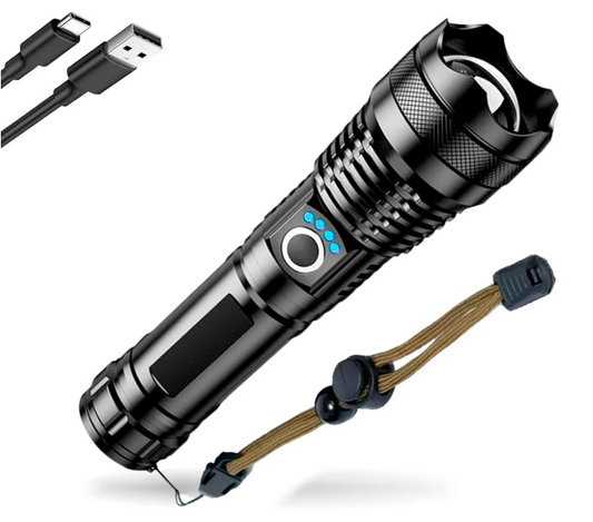 P50 VTR-195™ – Linterna Táctica Con Luz Militar Y Poder Extremo En Tu Mano