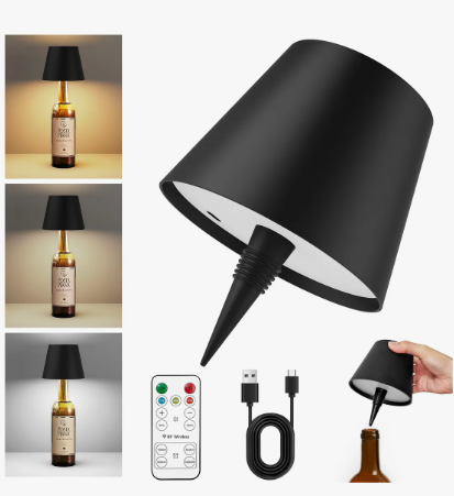 Lámpara Ambiente de Botella – Iluminación Creativa