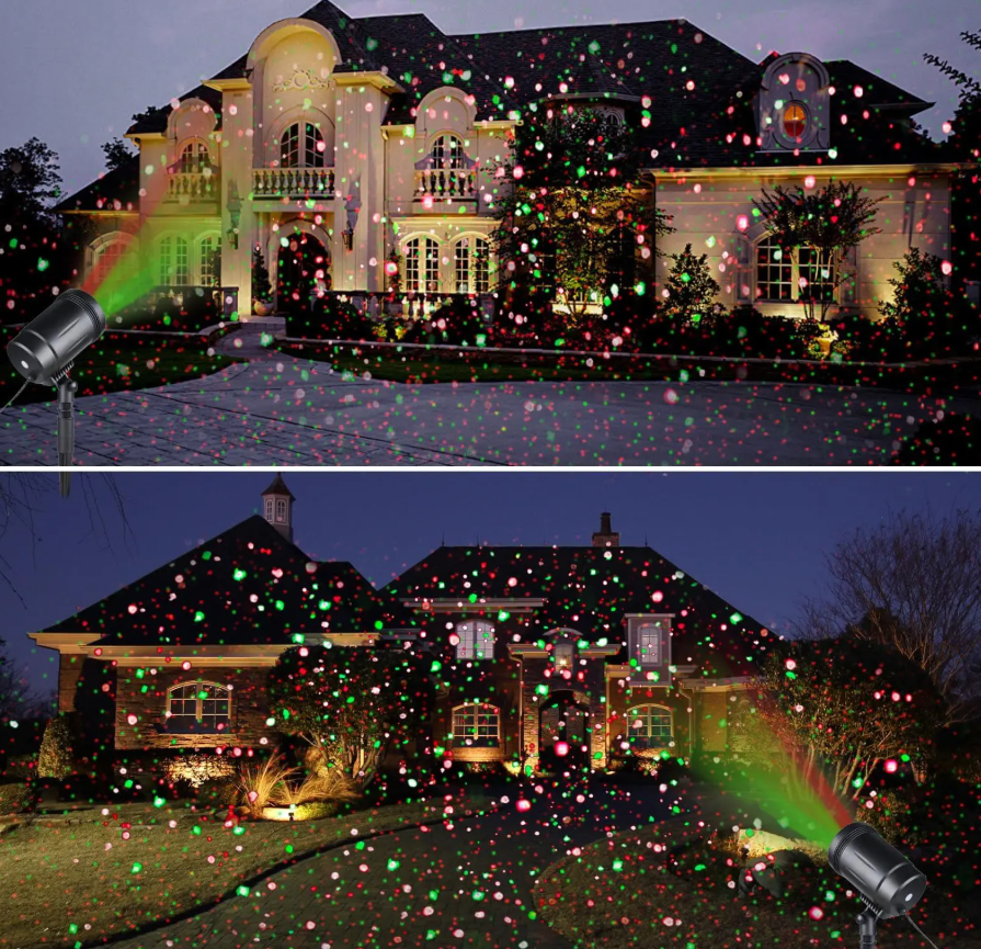 Proyector Navideño Punto™ –  Ilumina toda tu casa con magia y color 🎅