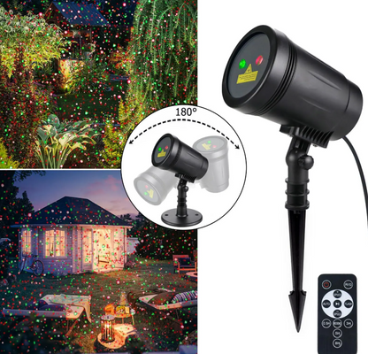 Proyector Navideño Punto™ –  Ilumina toda tu casa con magia y color 🎅