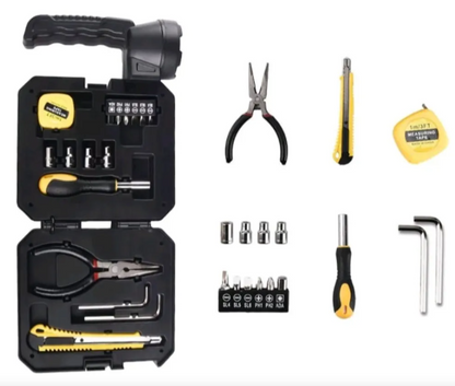 PowerSolar Toolbox™ – La Linterna + Maletín de Herramientas Que Te Salva en Cualquier Momento