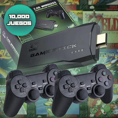 Game Stick Retro™ – El Mejor Regalo de Navidad para Revivir la Magia del Pasado 🎄🎮