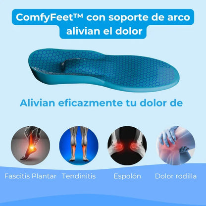 Comfyfeet™ – Plantillas terapéuticas para un alivio inmediato y natural 👣