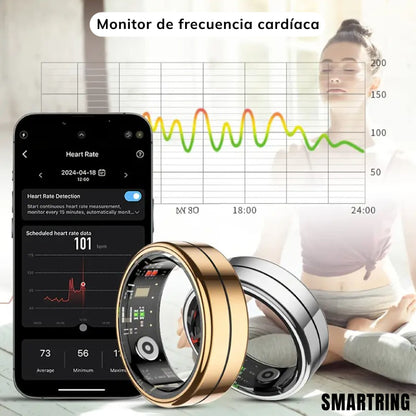 SmartRing™ – Tecnología y Estilo en un Solo Anillo Inteligente