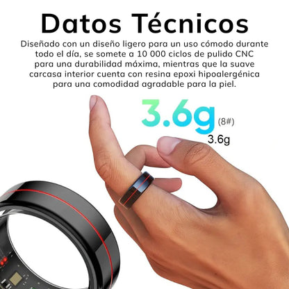 SmartRing™ – Tecnología y Estilo en un Solo Anillo Inteligente