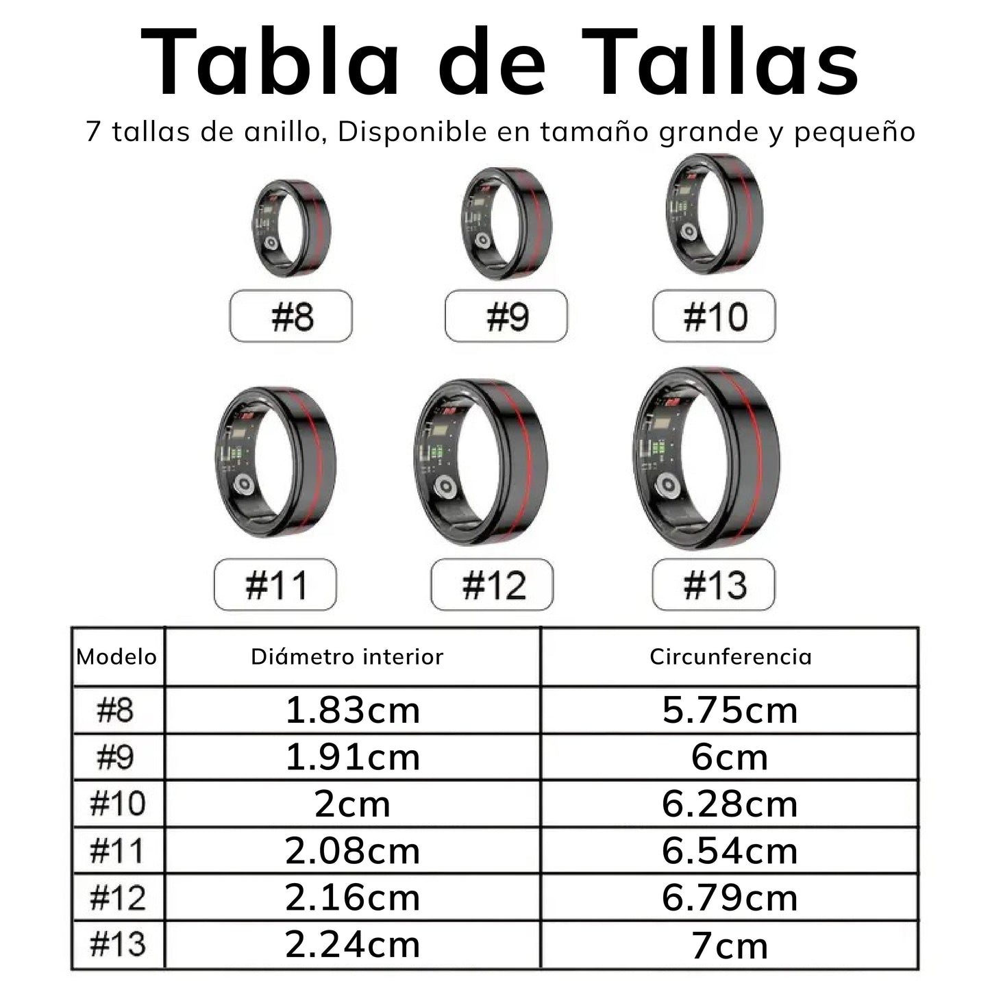 SmartRing™ – Tecnología y Estilo en un Solo Anillo Inteligente