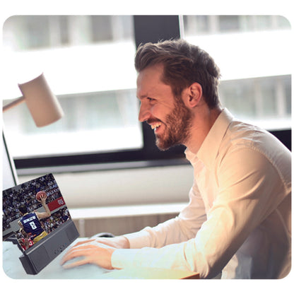 Amplificador de Pantalla con Altavoz ¡Protege tu Vista y Disfruta al Máximo!