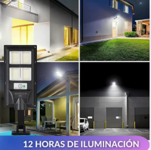 Ecosolar Max™ – Lámpara Solar Exterior (¡Ilumina Gratis Para Siempre!) + 🎁 Regalo Exclusivo: 1X Linterna Táctica Profesional