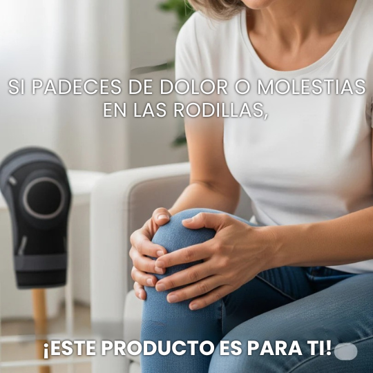 Rodillera Terapéutica CalorPlus™ – ¡Compra 1 y lleva otra gratis para tratar tus dos rodillas!