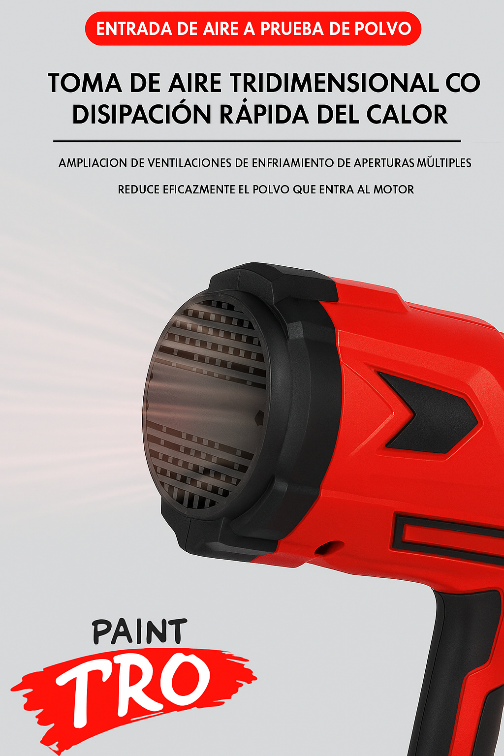 PowerPaint Pro - Pistola pulverizadora de alta potencia (¡pinta 10 veces más rápido!)