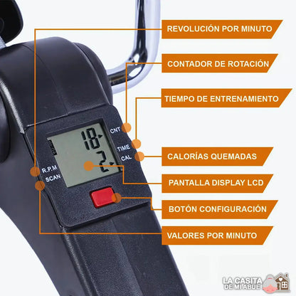 PedaleaFit™ – Compacta, Práctica y Llena de Salud