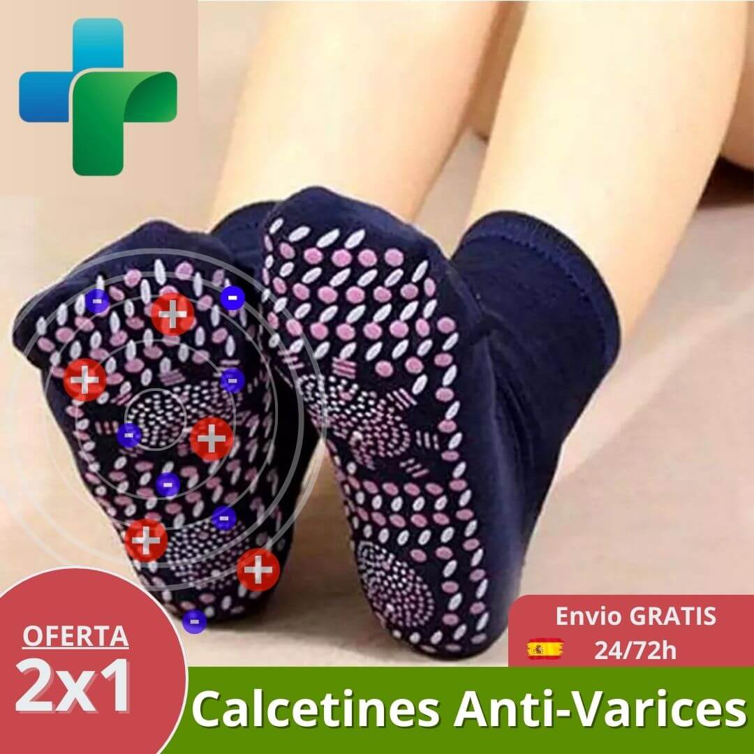 Calcetines AntiVarices – Dile adiós al dolor y mejora tu circulación ¡Llévate 2x1 HOY!