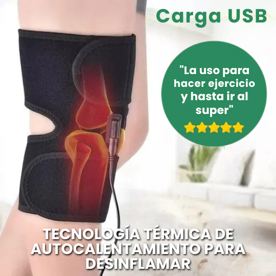 Rodillera Terapéutica CalorPlus™ – ¡Compra 1 y lleva otra gratis para tratar tus dos rodillas!