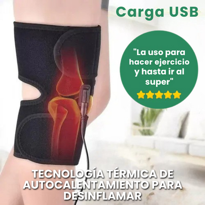 Rodillera Terapéutica CalorPlus™ – ¡Compra 1 y lleva otra gratis para tratar tus dos rodillas!