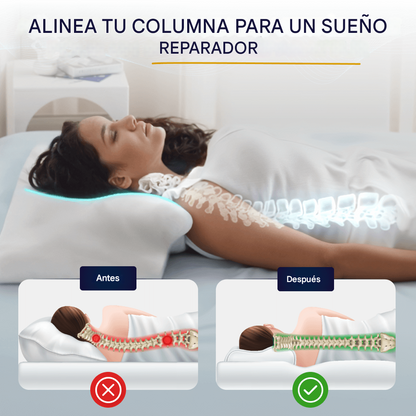 DreamComfort Somnilys™ – Almohada Cervical Ergonómica