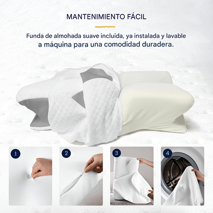 DreamComfort Somnilys™ – Almohada Cervical Ergonómica