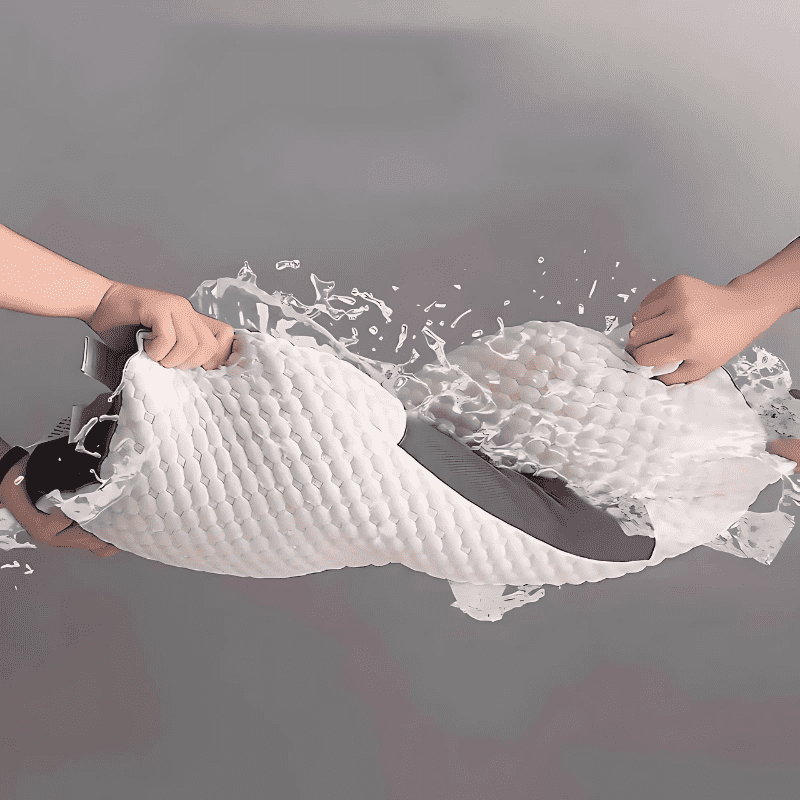 OrtoRelax™ – Almohada Ortopédica + ¡Cojín de Regalo!