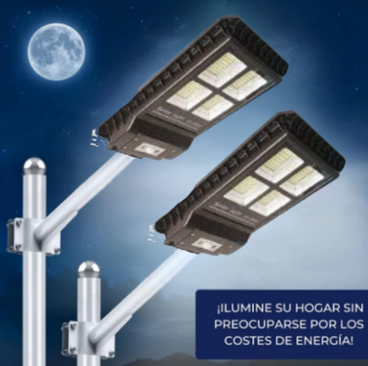 Ecosolar Max™ – Lámpara Solar Exterior (¡Ilumina Gratis Para Siempre!) + 🎁 Regalo Exclusivo: 1X Linterna Táctica Profesional